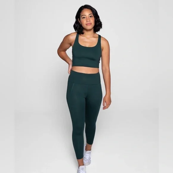 Girlfriend Collective Paloma Bra Top Medium - Picture 2 of 9